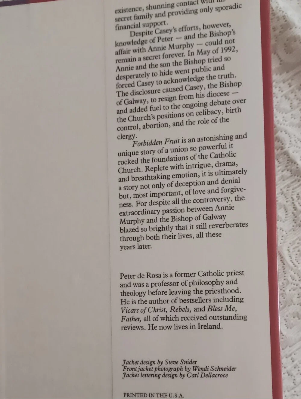 Forbidden Fruit Book